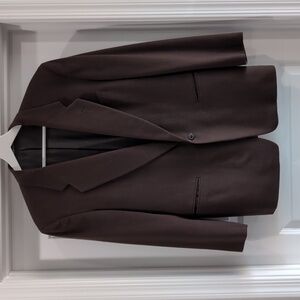 Ing Loro Piana & Co Cashmere Wool Chocolate Brown Men's Blazer Size 48